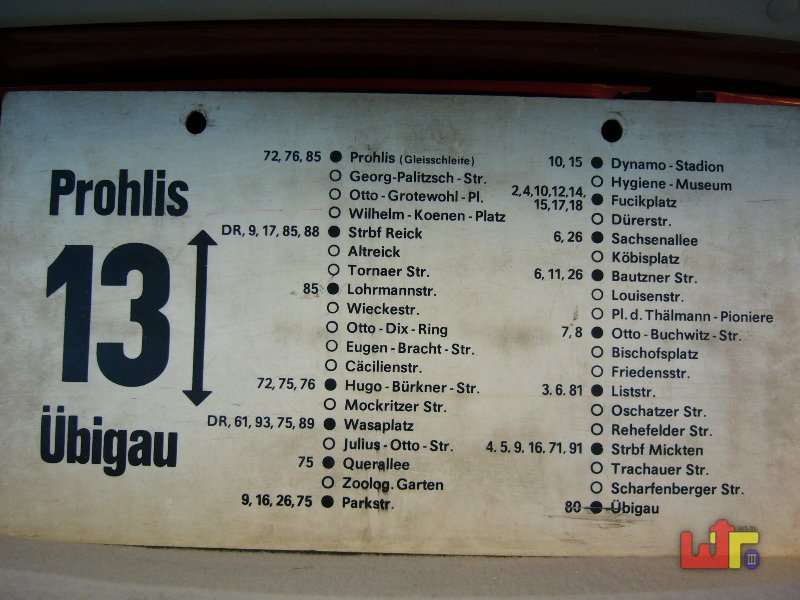 Linienschild<br>05.12.2004